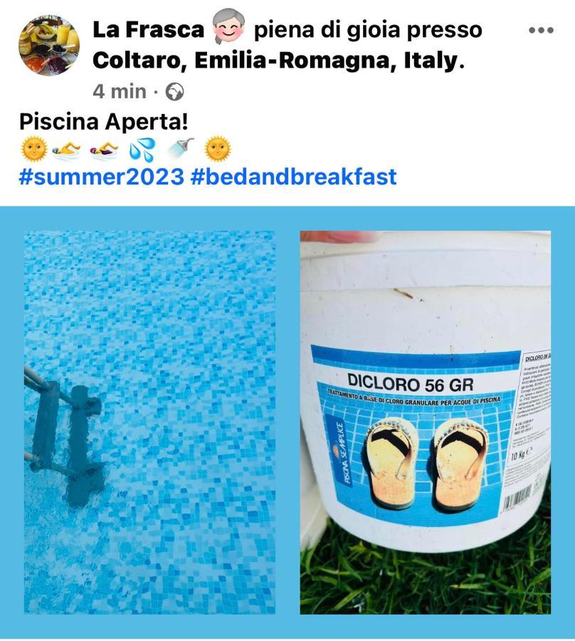 La Frasca Bed and Breakfast Coltaro Buitenkant foto